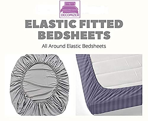 100% Cotton Mor Vatika Design Floral Printed King Size Bedhseet With Two Pillow Cover(100 X 108 In, Yellow)