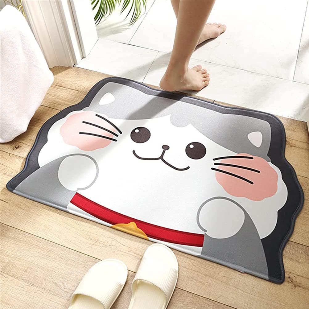 Cute Cartoon Anti-Slip Super Absorbent Bathroom Mat