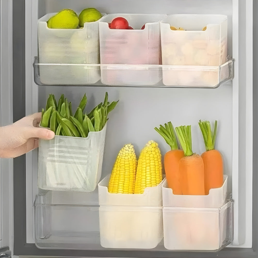 Refrigerator Organizer Bins for Fridge Shelves & Door