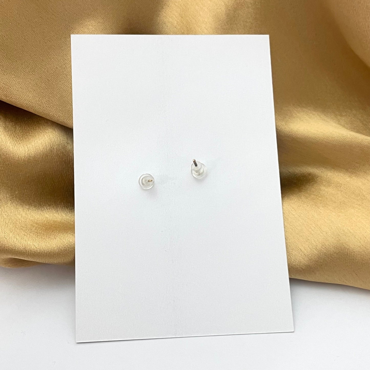 Trendy White Heart Designed Stud Korean Earrings | Perfect For Dailywear