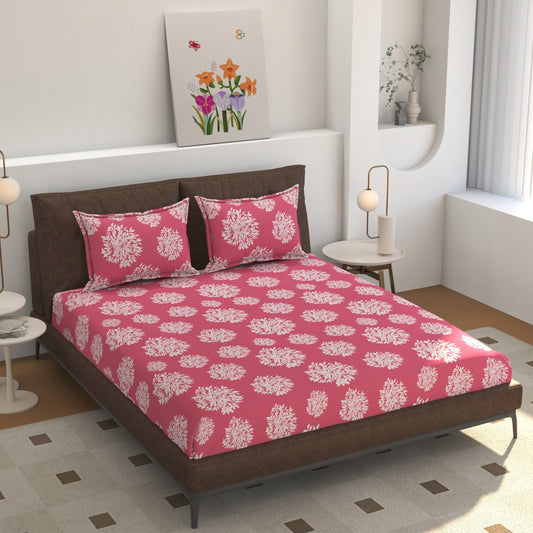 Elastic Fitted King Size Bedsheet – Ideal for Daily Comfort