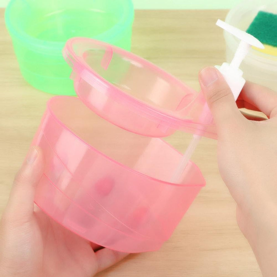 Double Layer 2 in 1 Liquid soap Dispenser