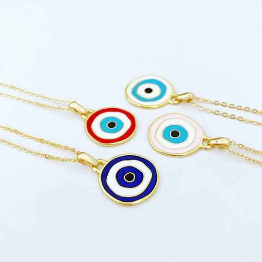 Brand new Evil Eye style neck chains