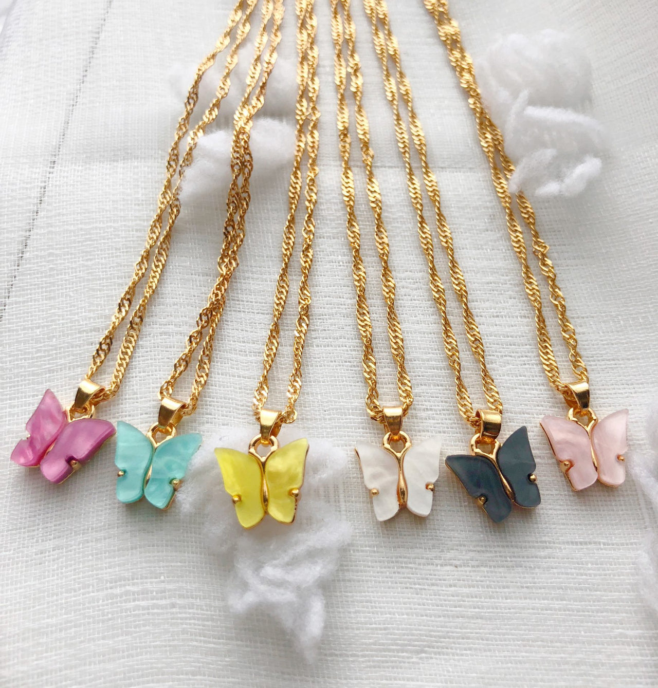 Butterfly  neck chain