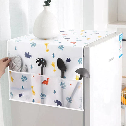 Waterproof Double Door Fridge Top Cover