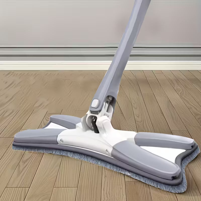 Microfiber X-Shape Self-Wringing Mop