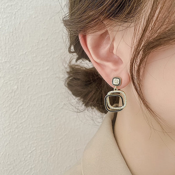 Double layer Earrings for women