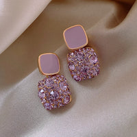 Thumbnail for Anti Tarnish Luxury Ear studs (Purple)