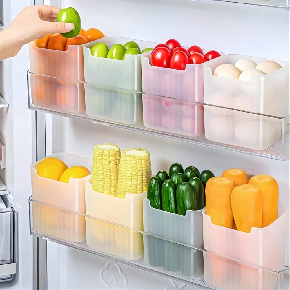 Refrigerator Organizer Bins for Fridge Shelves & Door