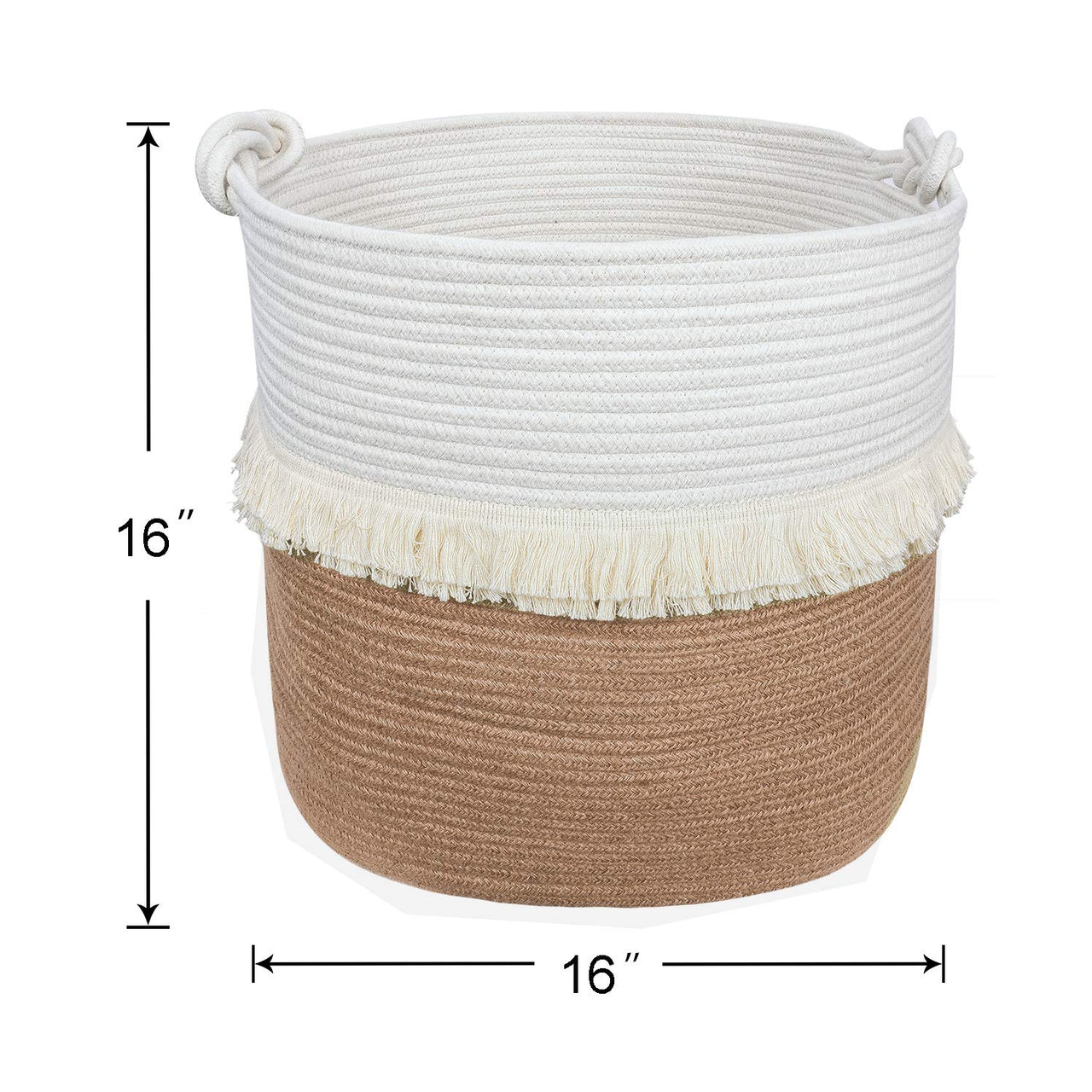 Large Woven Storage Baskets, Jute