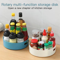 Thumbnail for Premium 360° Rotating Organizer Tray with Side Handles