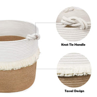 Thumbnail for Large Woven Storage Baskets, Jute