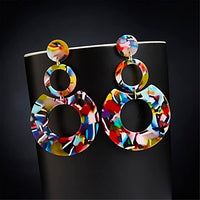 Thumbnail for Multicolour Arcylic Korean earring