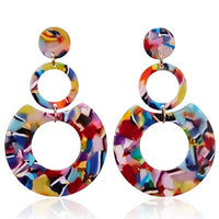 Thumbnail for Multicolour Arcylic Korean earring