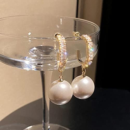 Big Hangings Pearl Korean Earring