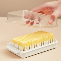 Thumbnail for Multipurpose Butter Storage & Slicer Box with Built-in Cutter