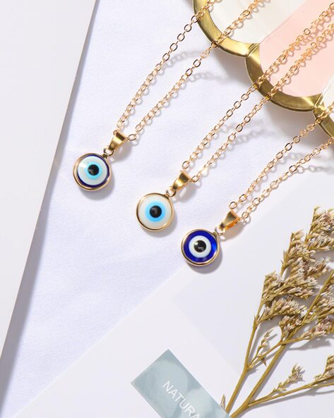 Brand new Evil Eye style neck chains