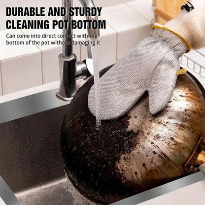 Water Proof Non-Scratch Dish Washing Wire Gloves