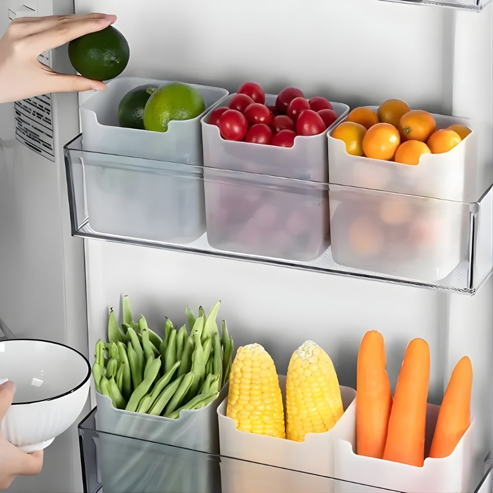 Refrigerator Organizer Bins for Fridge Shelves & Door
