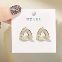 Thumbnail for Anti tarnish Geometrical shape Ear studs