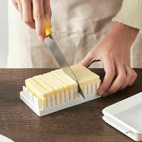 Thumbnail for Multipurpose Butter Storage & Slicer Box with Built-in Cutter