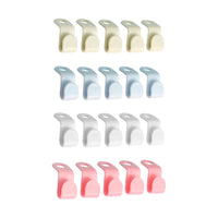 Thumbnail for Multi-Color Plastic Hanger Connector Clips – Space Saving Cascading Hooks for Wardrobe, Shirt & Clothes Organizing