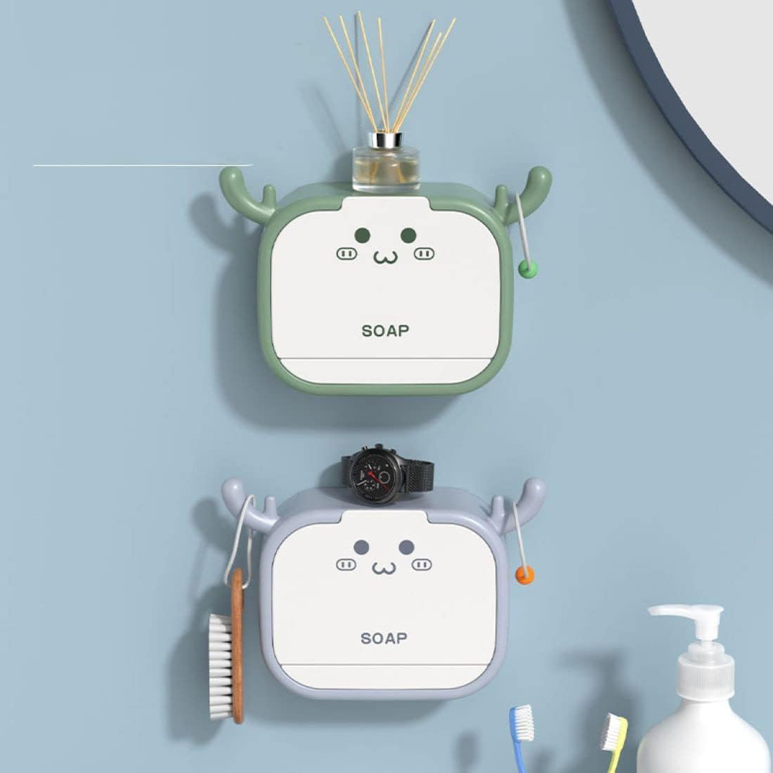 Super Cute Wall Mounted Single Soap Box