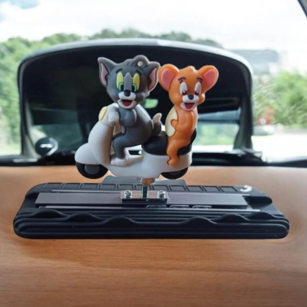 Skateboard Sliding Tom & Jerry Dashboard Toy