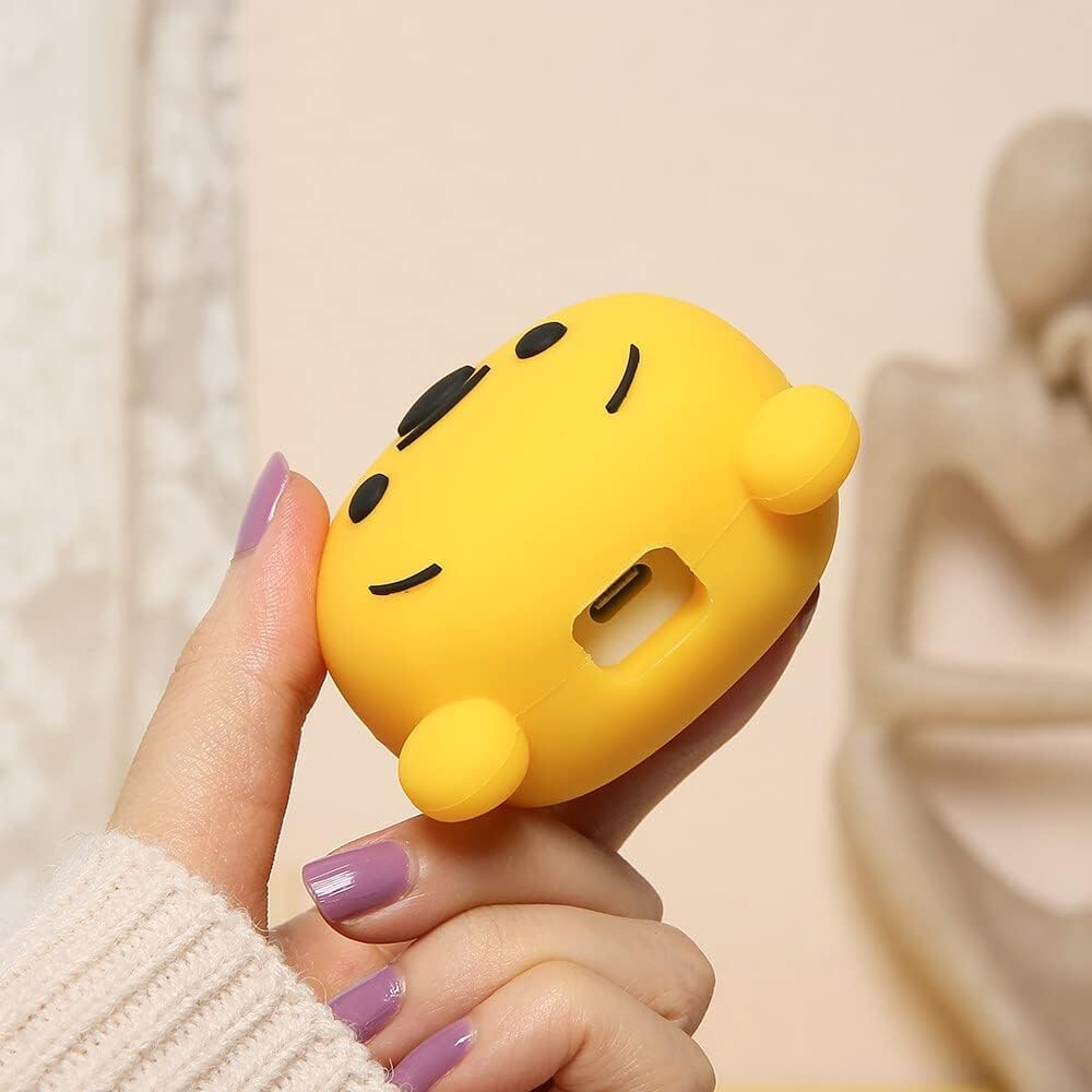 Super Cute Winnie The Pooh Silicon Apple iPhone Charger Case