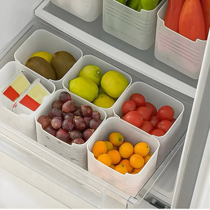 Refrigerator Organizer Bins for Fridge Shelves & Door