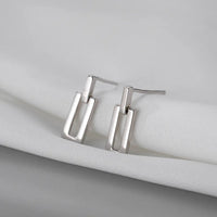 Thumbnail for Rectangular shape small studs for women