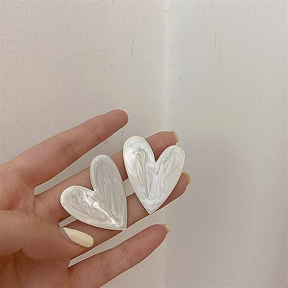 Anti Tarnish Heart shape Ear Studs