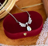 Thumbnail for Angel wings necklace for women