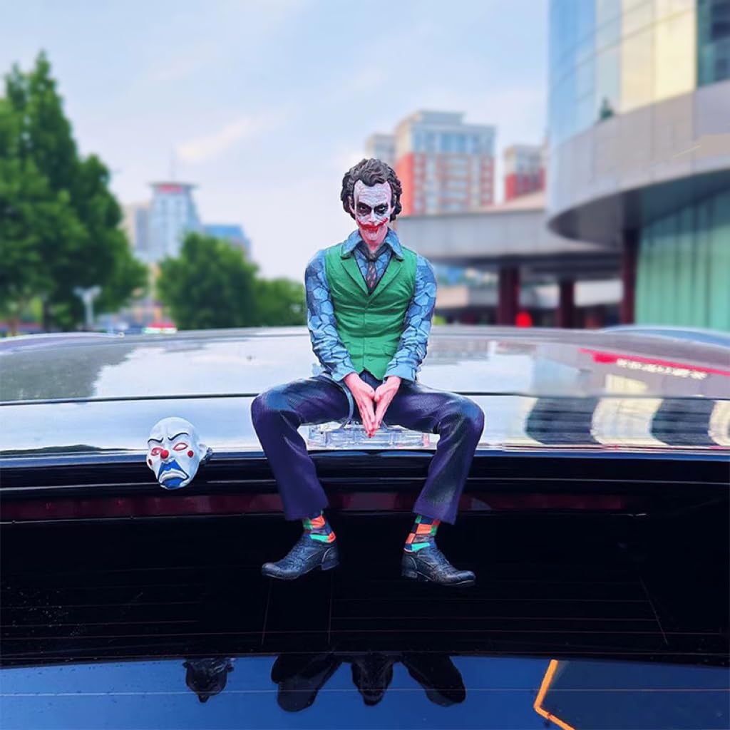 Realistic Joker Car Showpiece – Premium Car Accessory