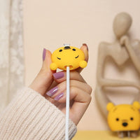 Thumbnail for Super Cute Winnie The Pooh Silicon Apple iPhone Charger Case