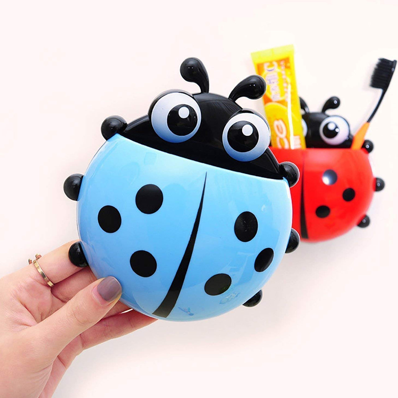 Wall Mount Ladybug Storage Organizer