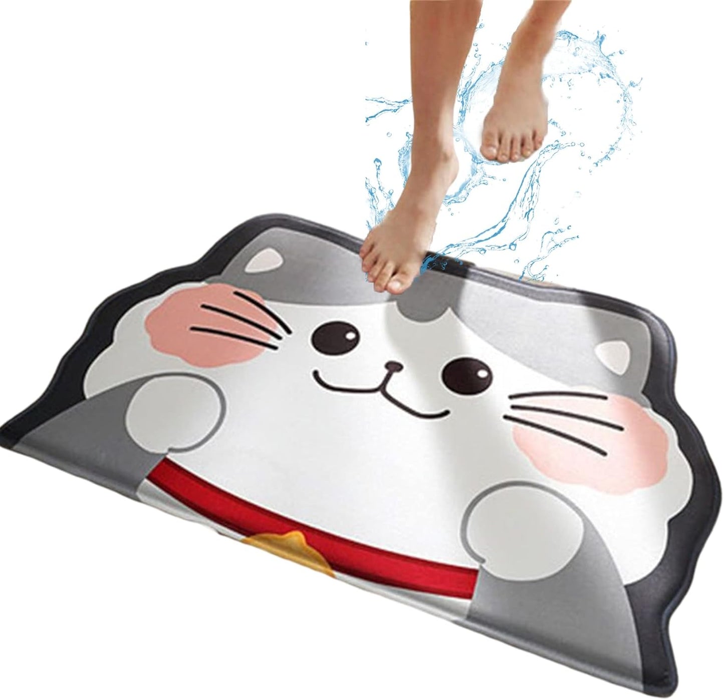 Cute Cartoon Anti-Slip Super Absorbent Bathroom Mat