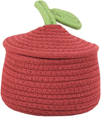 Thumbnail for Most Viral Basket Woven With Cotton Rope (Red)