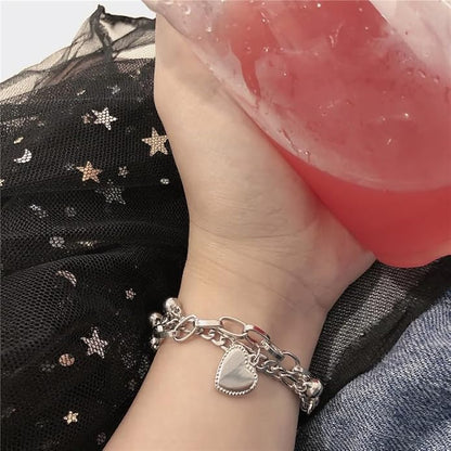 Multilayer  heart shape  bracelet