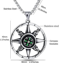 Thumbnail for Compass design Necklace