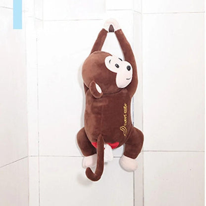 Cute Hanging Monkey Tissue Holder