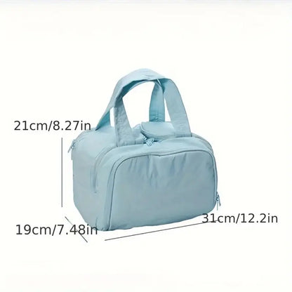 Compact Travel Makeup Organizer Bag (Assorted Colors)