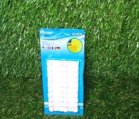 (Buy 1 Get 1 Free) Self Adhesive Cable Clips Wire Manager (Total 40 Pcs)