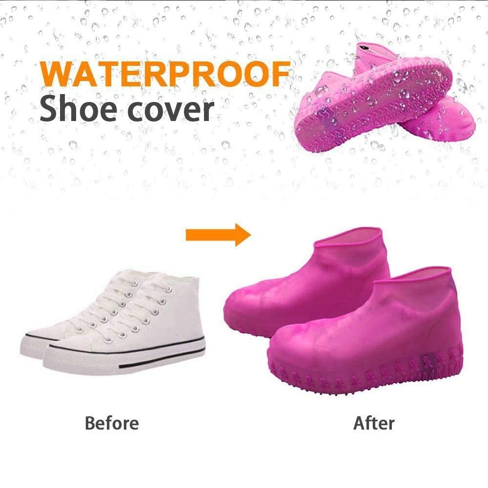 Silicone Reusable Waterproof Shoe Cover (Assorted Colors)