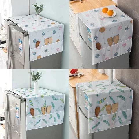 Waterproof Double Door Fridge Top Cover