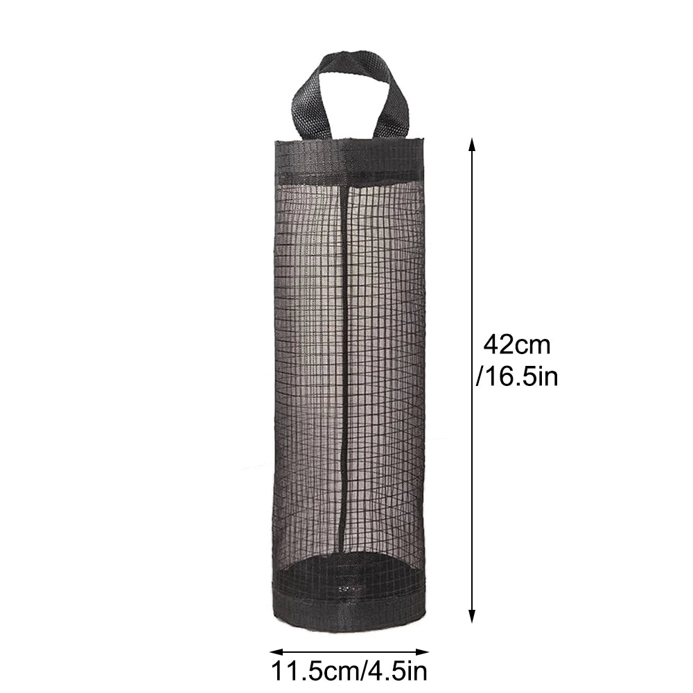 Hanging Mesh Plastic Bag Holder