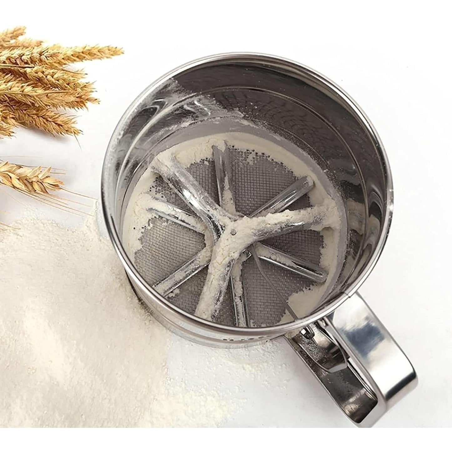 Stainless Steel Flour & Sugar Sifter