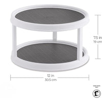 Thumbnail for Double Layer 360° Rotating Spice Rack Organizer