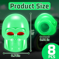 Thumbnail for Skull Tyre Valve Caps for Car, Bike and Bicycle