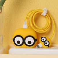 Thumbnail for Super Cute Minion Eye Silicon Apple iPhone Charger Case